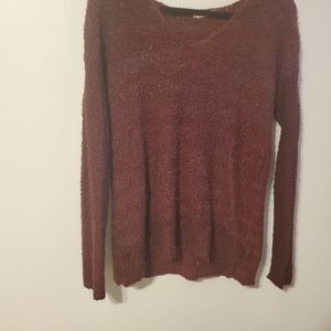 Knit Burgundy Sweater